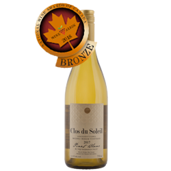 Pinot Blanc 2017 Bronze Medal Winner