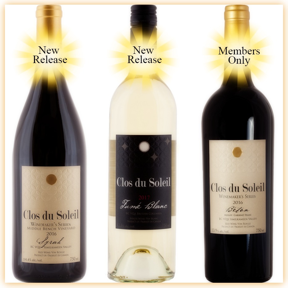 New Releases - Fumé Blanc, Syrah & Beton