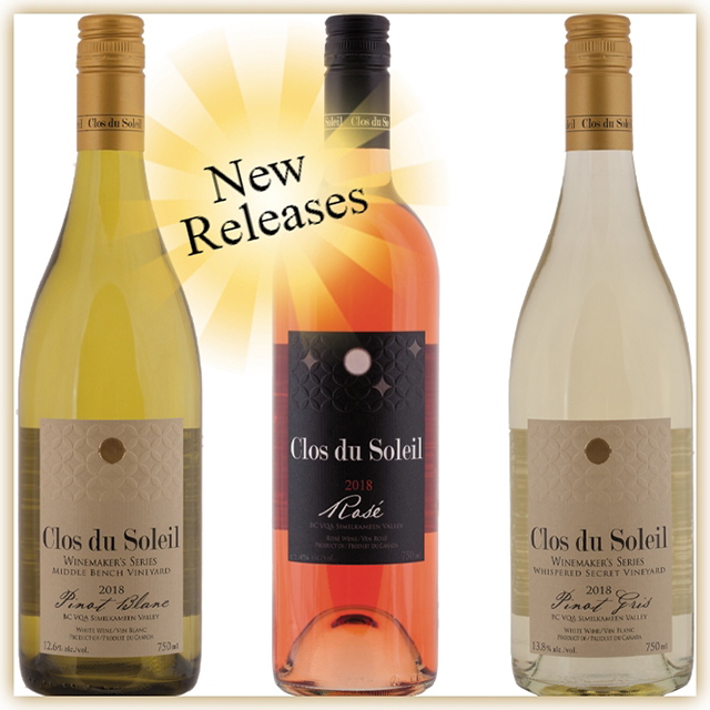 Clos du Soleil Spring 2019 Releases