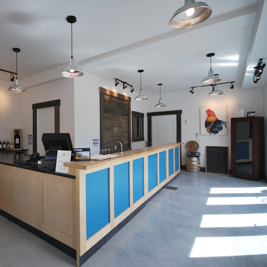 Tasting room interior